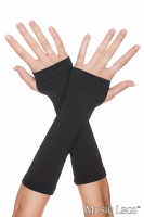 Gants unis sans doigts