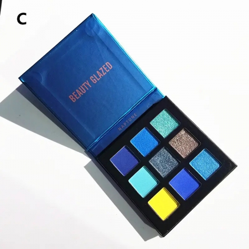 Palette de fards à paupières mat